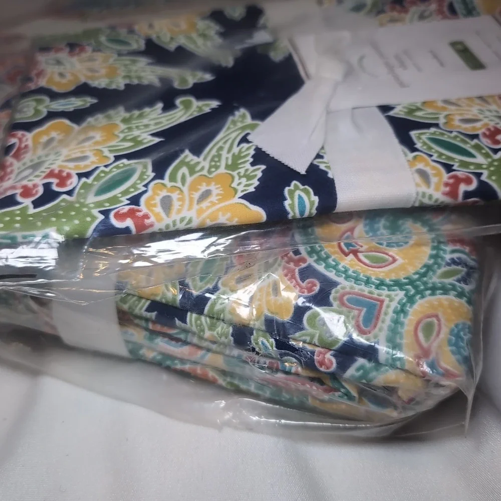 Pottery Barn Penelope Paisley Duvet Cover Full/Queen & 2x Standard Pillow Shams